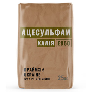 Ацесульфам калия (acesulfame potassium, E950)