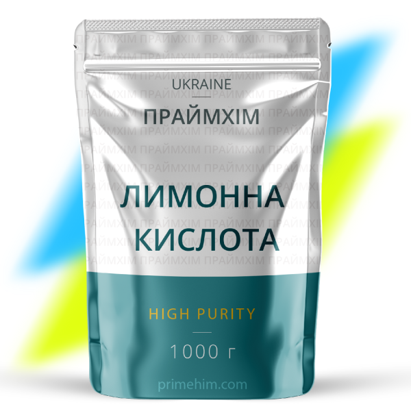 Лимонная кислота 1 кг натуральный консервант для кулинарии и быта от ПраймХИМ