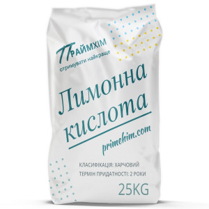 Лимонная кислота 25 кг