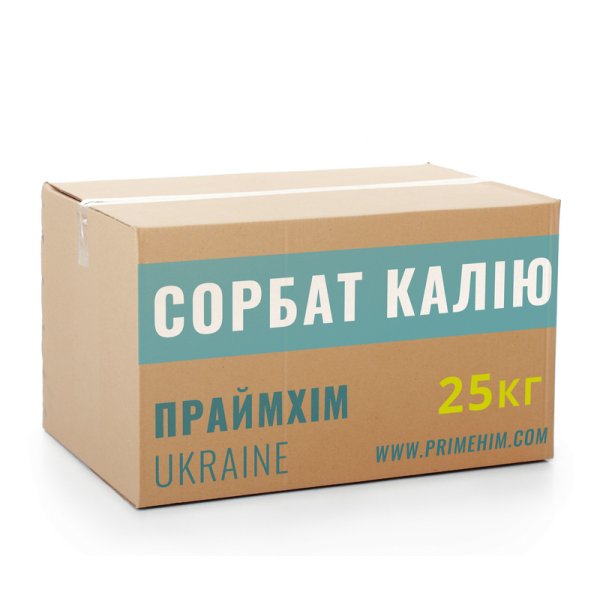 Сорбат калия порошок в мешке 25 кг от ПраймХИМ